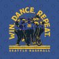 Seattle Baseball Win. Dance. Repeat. 2025 T-Shirt