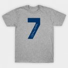 Mickey Mantle Jersey Number 7 New York Yankees T-Shirt T-Shirt