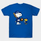 Chicago Cubs - Snoopy & Woodstock Baseball Style M009 T-Shirt