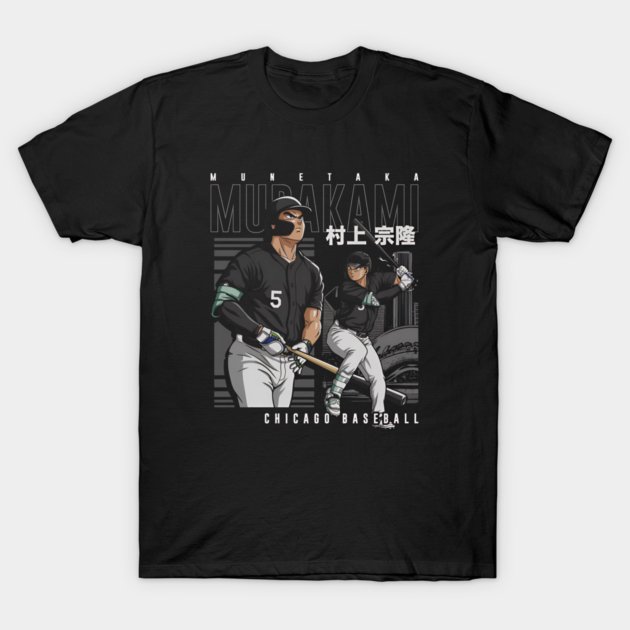 Munetaka-Murakami Chicago W Anime T-Shirt