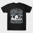 White Sox Chicago Skyline Baseball T-Shirt White Sox Chicago Skyline Baseball T-Shirt