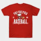Retro Phillies - Snoopy & Woodstock Baseball T-Shirt