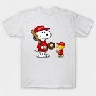 Philadelphia Phillies - Snoopy & Woodstock Baseball Style M041 T-Shirt