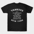 Yankees Alias Names T-Shirt