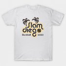 Slam Diego, Retro - White T-Shirt Slam Diego, Retro - White T-Shirt