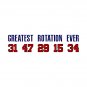 The Great Atlanta Braves Rotation of the 1990s - 1998 T-Shirt