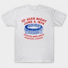 Municipal Stadium 10 Cent Beer Night Cleveland Ohio Baseball T-Shirt