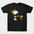 San Diego Padres - Snoopy & Woodstock Baseball Style M045 T-Shirt