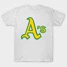Topps Oakland Athletics A’s Logo Graphic Cotton T-Shirt