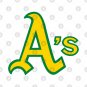 Topps Oakland Athletics A&acirc;��s Logo Graphic Cotton T-Shirt