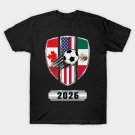 North United America Shield 2026 Cup T-Shirt North United America Shield 2026 Cup T-Shirt