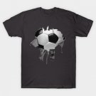 Shredded, Ripped and Torn Soccer T-Shirt Shredded, Ripped and Torn Soccer T-Shirt