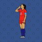 Alex Morgan Sipping Tea T-Shirt