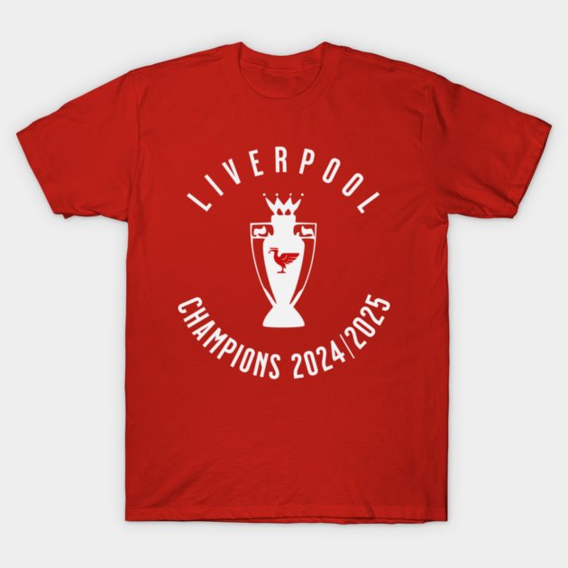 Liverpool Champions 25 white 2 T-Shirt