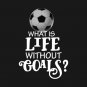 Funny Soccer Design, Scoring Goals For Players And Coaches design T-Shirt