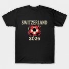 Celebrate Swiss Pride At World Cup 2026 T-Shirt Celebrate Swiss Pride At World Cup 2026 T-Shirt