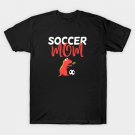 Soccer mom cute dinosaur T-Shirt