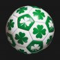 Soccer Ball Shamrock St Patricks Day Boys Girls Men Sports T-Shirt