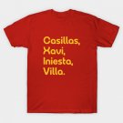 2010 Spain World Cup Winner Squad T-Shirt