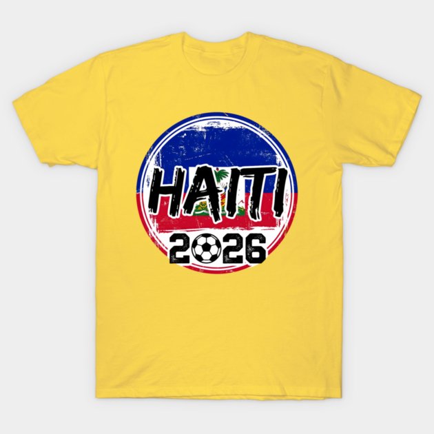 Haiti World Cup 2026 Soccer Fan Game Day T-Shirt