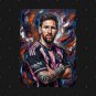 Lionel Messi Inter Miami Painting T-Shirt
