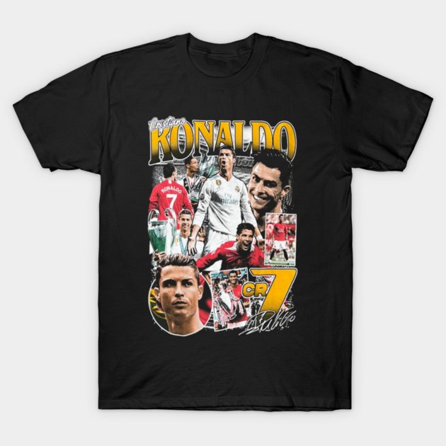 Cristiano Ronaldo CR7 Collage T-Shirt