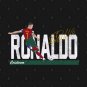 Cristiano Ronaldo Portugal Jersey -Last World Cup 2 Vintage Style T-Shirt