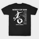 Youth 2026 World Soccer Fan Cup Canada USA Mexico T-Shirt