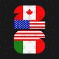 Youth 2026 World Soccer Fan Cup Canada USA Mexico T-Shirt