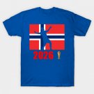 Norway World Cup 2026 T-Shirt Norway World Cup 2026 T-Shirt