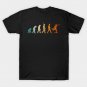 Evolution Of Man - Soccer Lover Soccer Player T-Shirt