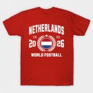 Netherlands Football Supporter 2026 Badge Design T-Shirt Netherlands Football Supporter 2026 Badge Design T-Shirt