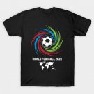 World Cup 2026 Soccer Ball USA Canada Mexico Football Spirit T-Shirt