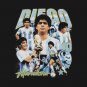 Diego Maradona Vintage Bootleg T-Shirt