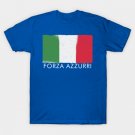 Italy soccer jersey italy football forza azzurri forza italia T-Shirt