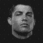 Cristiano Ronaldo Halftone style T-Shirt