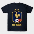 France Les Bleus Vintage Football Pride National T-Shirt
