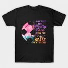 Dont Let The Pretty Face Fool You Im A Beast In My Cleats Soccer Girls Women T-Shirt Dont Let The Pretty Face Fool You Im A Beast In My Cleats Soccer Girls Women T-Shirt