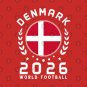 World Cup 2026 Denmark Football Fan Danish Supporter FB T-Shirt