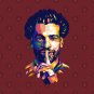 Mo Salah Pop Art T-Shirt