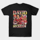 David Beckham United Retro Bootleg T-Shirt