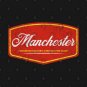 Manchester plate 2 vintage red T-Shirt