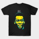 Pele Pop Art. Edson Arantes do Nascimento. Brazilian legend soccer player. T-Shirt