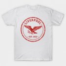 Liverpool Liverbird Small RED Vintage Retro T-Shirt