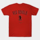 Red Devils Manchester Black/White T-Shirt Red Devils Manchester Black/White T-Shirt