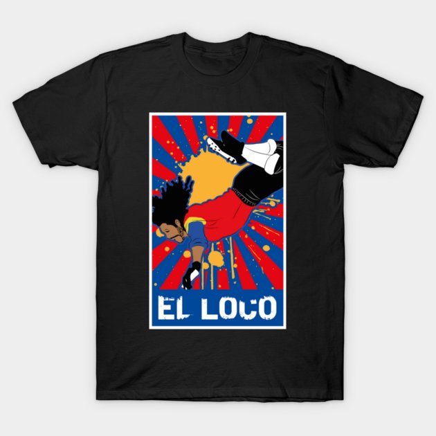 Colombia Soccer El Loco Higuita Vintage Football T-Shirt
