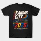 Kansas City Host City Soccer World Cup 2026 T-Shirt Kansas City Host City Soccer World Cup 2026 T-Shirt