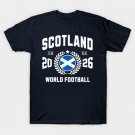 Scotland Football Supporter 2026 Badge Design T-Shirt Scotland Football Supporter 2026 Badge Design T-Shirt