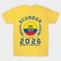 World Cup 2026 Ecuador Football Fan Ecuadorian Supporter FB T-Shirt