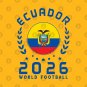 World Cup 2026 Ecuador Football Fan Ecuadorian Supporter FB T-Shirt